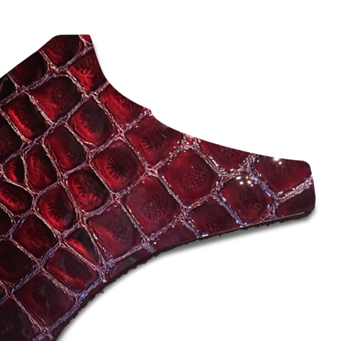 Bordeaux faux croc